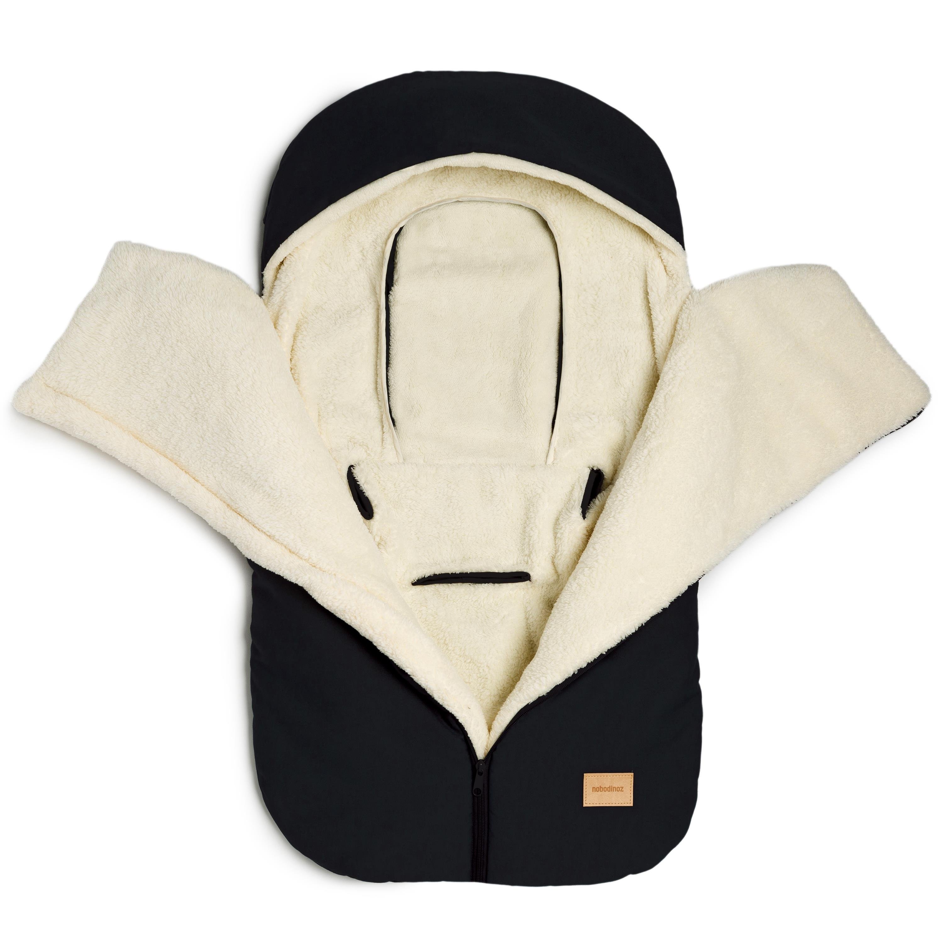 Hyde Park Footmuff, Black Bebek Bakım NOBODINOZ