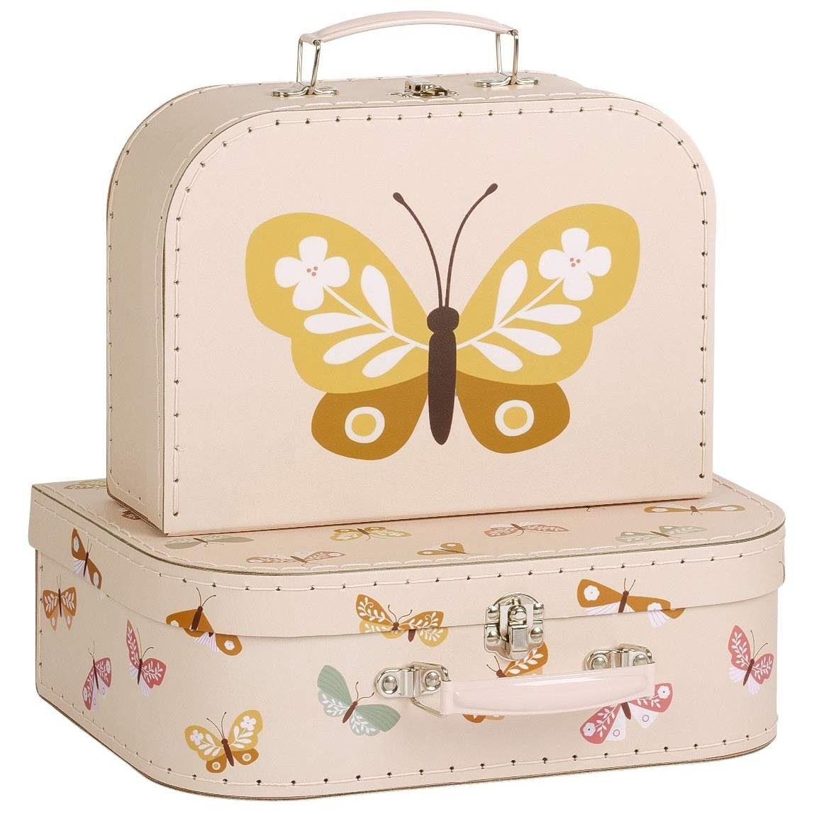 İkili Bavul Seti, Butterflies Kategorisiz A LITTLE LOVELY COMPANY