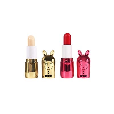Inuwet Bunny Dudak Balmı 2'li set, Stars Metal Oje & Ruj Inuwet