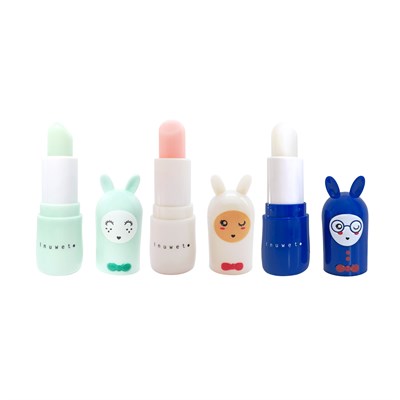 Inuwet Bunny Dudak Balmı 3'lü set, Love Family Oje & Ruj Inuwet