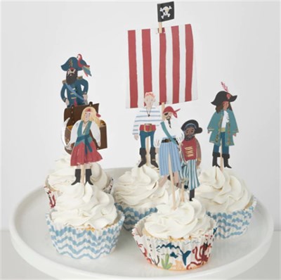 Korsan Gemisi Cupcake Kit (24'lü)