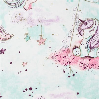 Lally Tings Pink Unicorn Bebek Emzirme Önlüğü Bebek Bakım