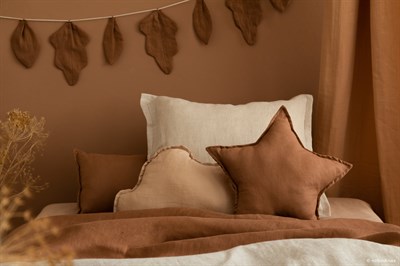 Lin Francais Yaprak Garland, Noisette Duvar Aksesuarları Nobodinoz