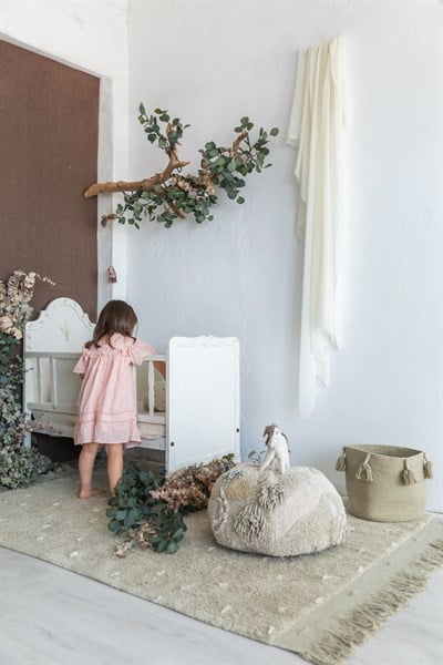 Lorena Canals Halı, Woods Sympho Olive Çocuk Odası Halıları
