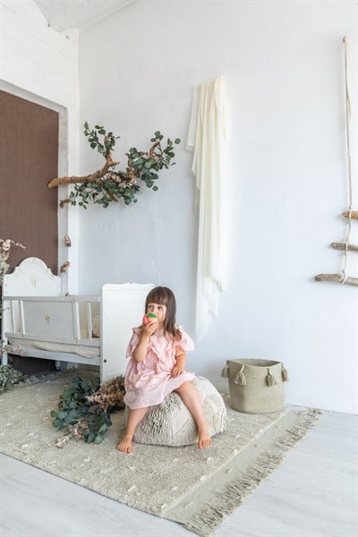 Lorena Canals Halı, Woods Sympho Olive Çocuk Odası Halıları
