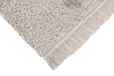 Lorena Canals Hippy Dots Kilim Olive Çocuk Odası Halıları