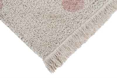 Lorena Canals Hippy Dots Kilim Vintage Nude Çocuk Odası Halıları