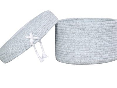 Lorena Canals Lorena Canals Candy Box Sepet Light Blue (S) Koton Sepetler
