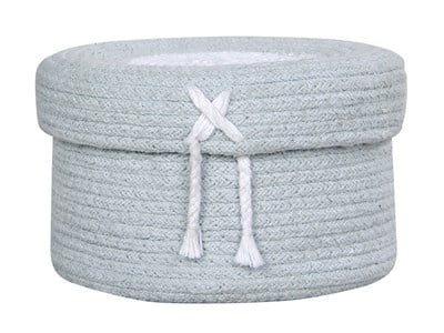 Lorena Canals Lorena Canals Candy Box Sepet Light Blue (S) Koton Sepetler