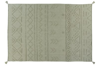 Lorena Canals Tribu Kilim Olive XL Ev Koleksiyon Halıları
