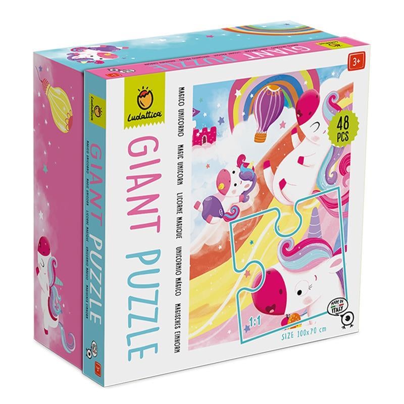 Magico Unicorno - Magic Unicorn - Giant Puzzle