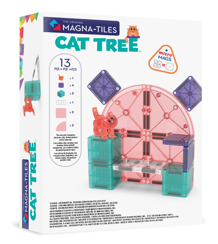 MAGNA-TILES® - Cat Tree - 13 Parça
