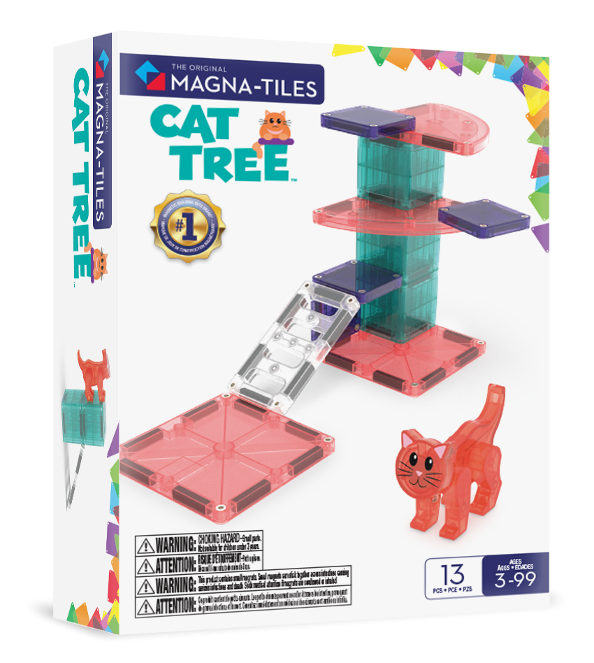MAGNA-TILES® - Cat Tree - 13 Parça