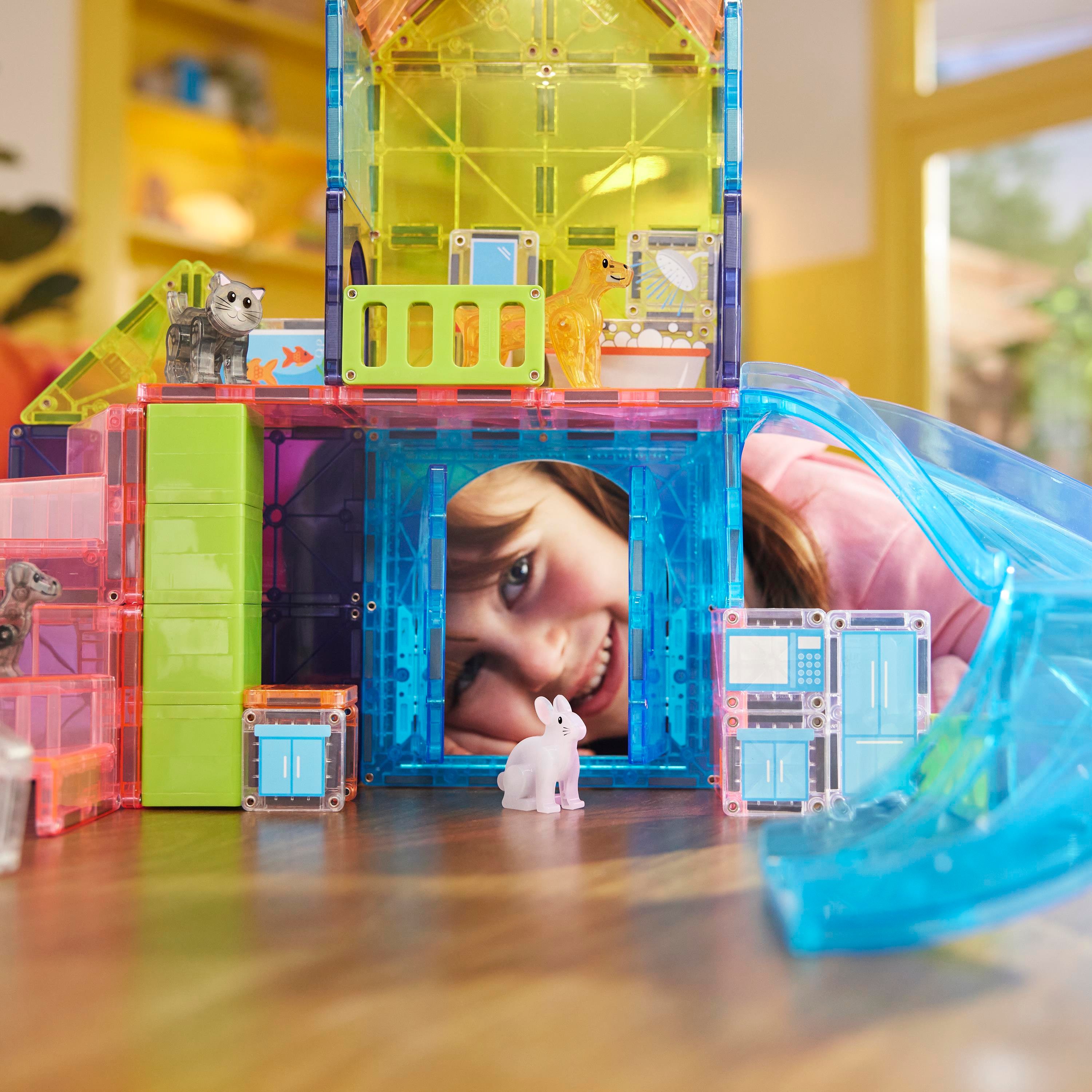 MAGNA-TILES® - Pet Playhouse - 50 Parça