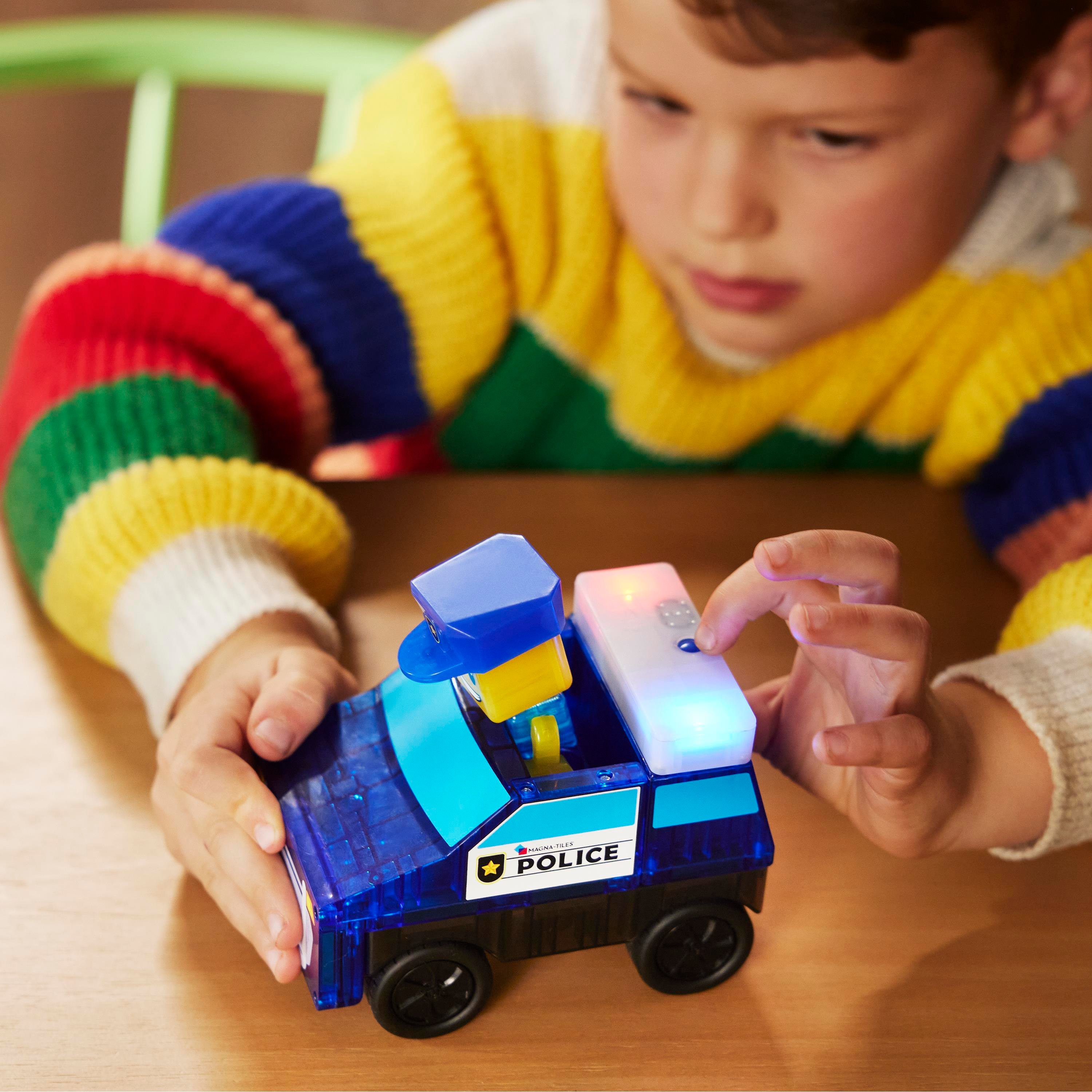 MAGNA-TILES® - Police Station - 35 Parça
