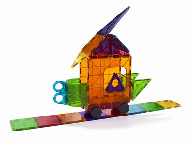 Magna-Tiles MagnaTiles Clear Color 100 Parça Oyuncak
