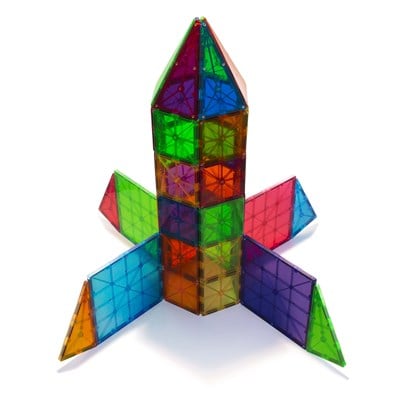 Magna-Tiles MagnaTiles Clear Color 100 Parça Oyuncak
