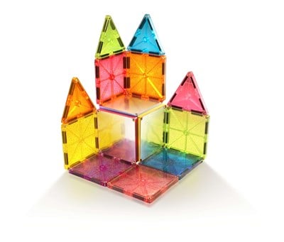 Magna-Tiles Parıltılı ve Aynalı 15'li Set