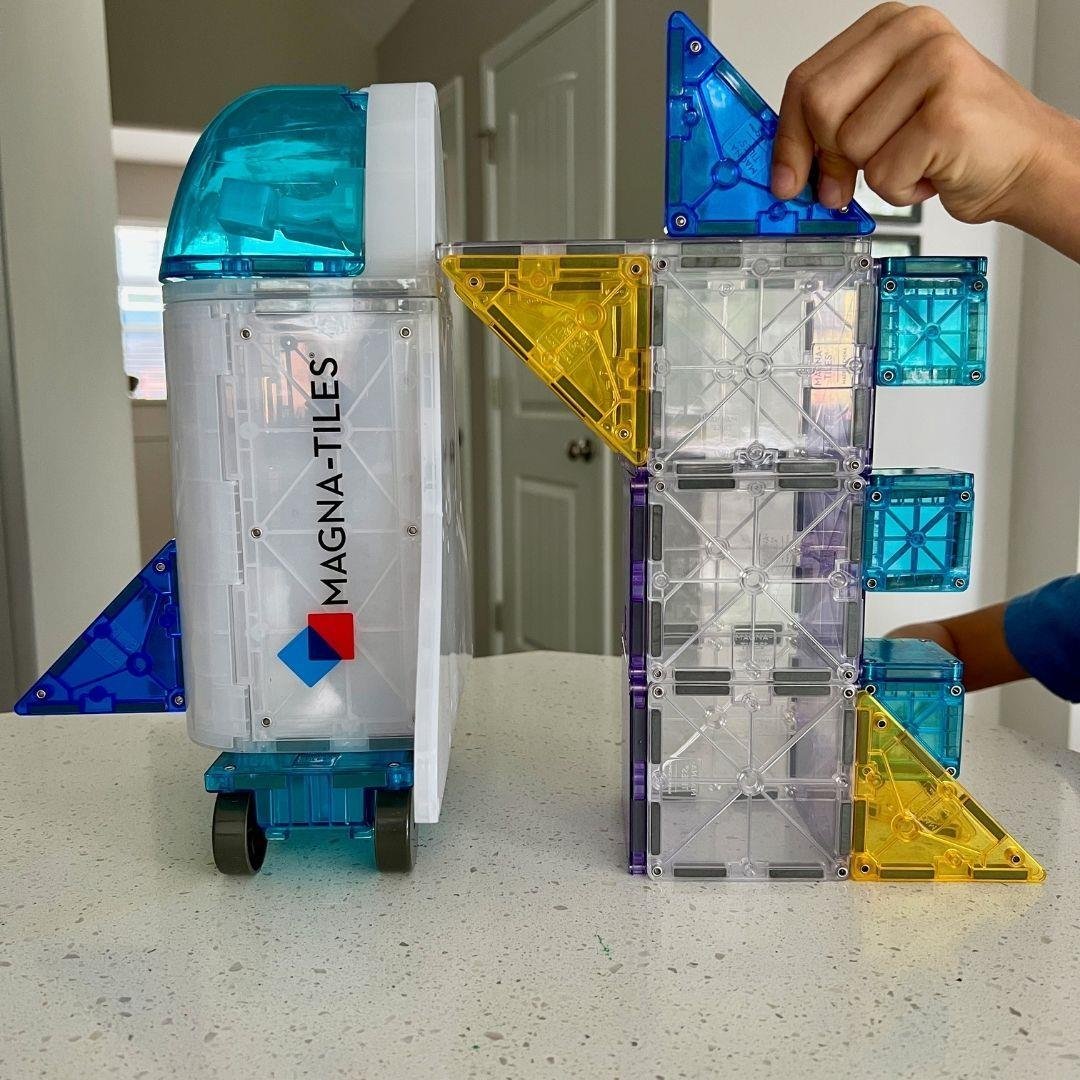 Magna-Tiles Space + microMAGS - Uzay 32 Parça