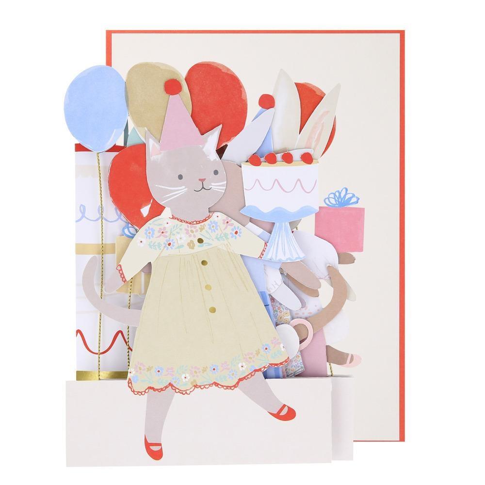 Meri Meri - Animal Friends Tebrik Kartı