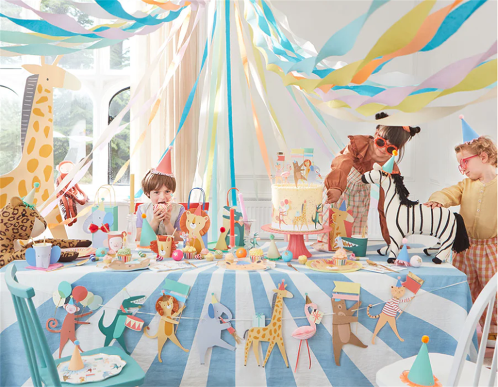 Meri Meri - Animal Parade Garland - Hayvan Geçit Töreni Asılan Süs