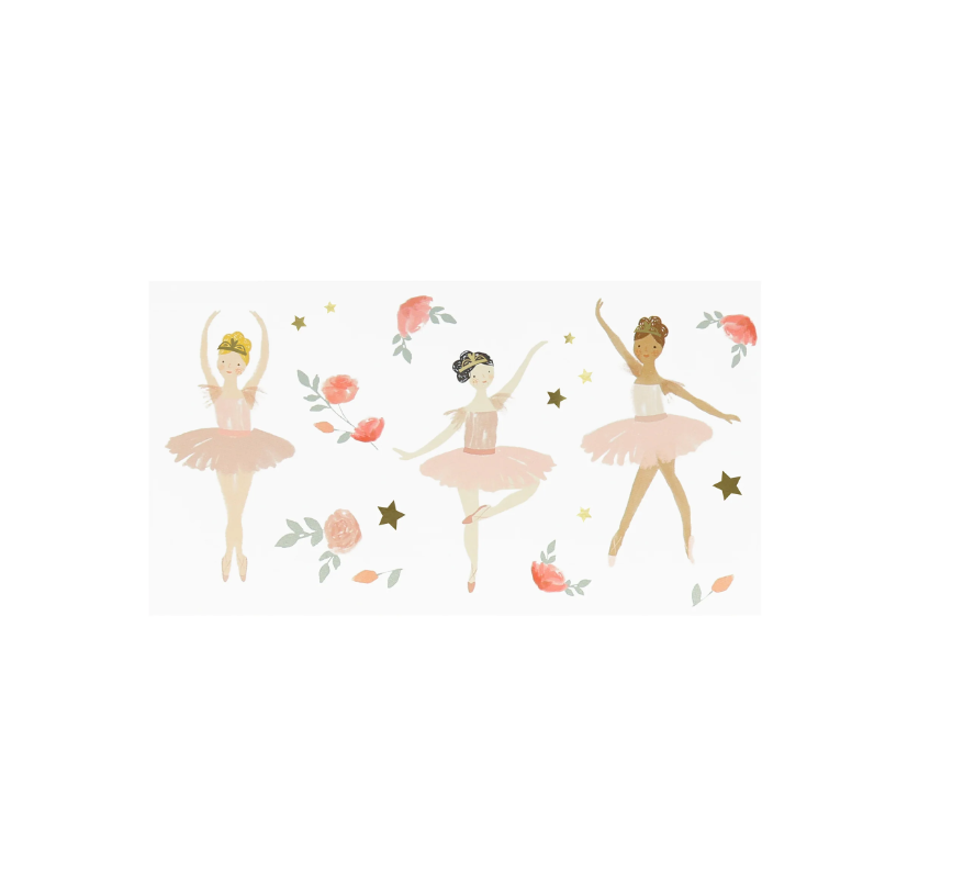 Meri Meri - Ballet Tattoos - Balerin Geçici Dövmeler