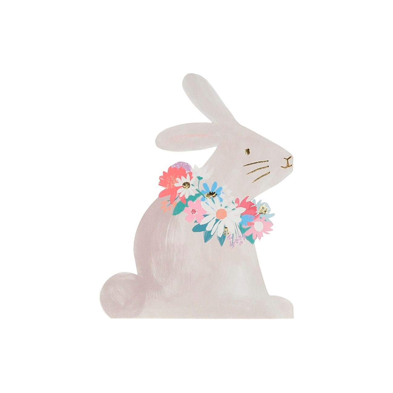 Meri Meri - Bunny Napkin - Tavşan Peçete