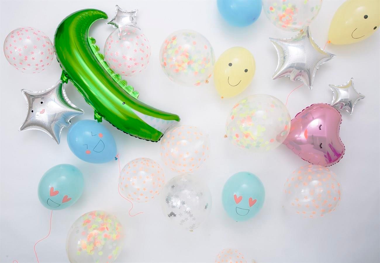 Meri Meri - Crocodile Foil Balloon - Timsah Folyo Balon
