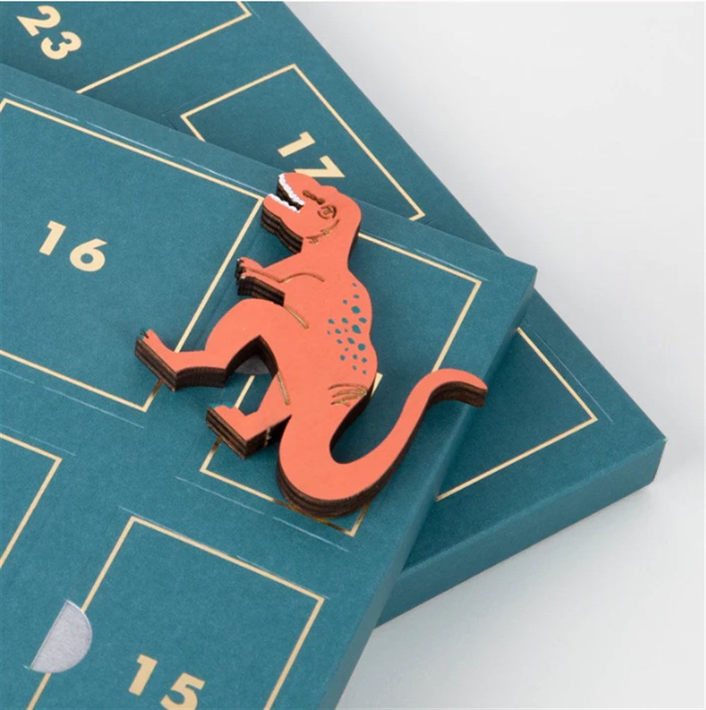 Meri Meri - Dinosaur Advent Calendar - Dinozor Advent Calendar
