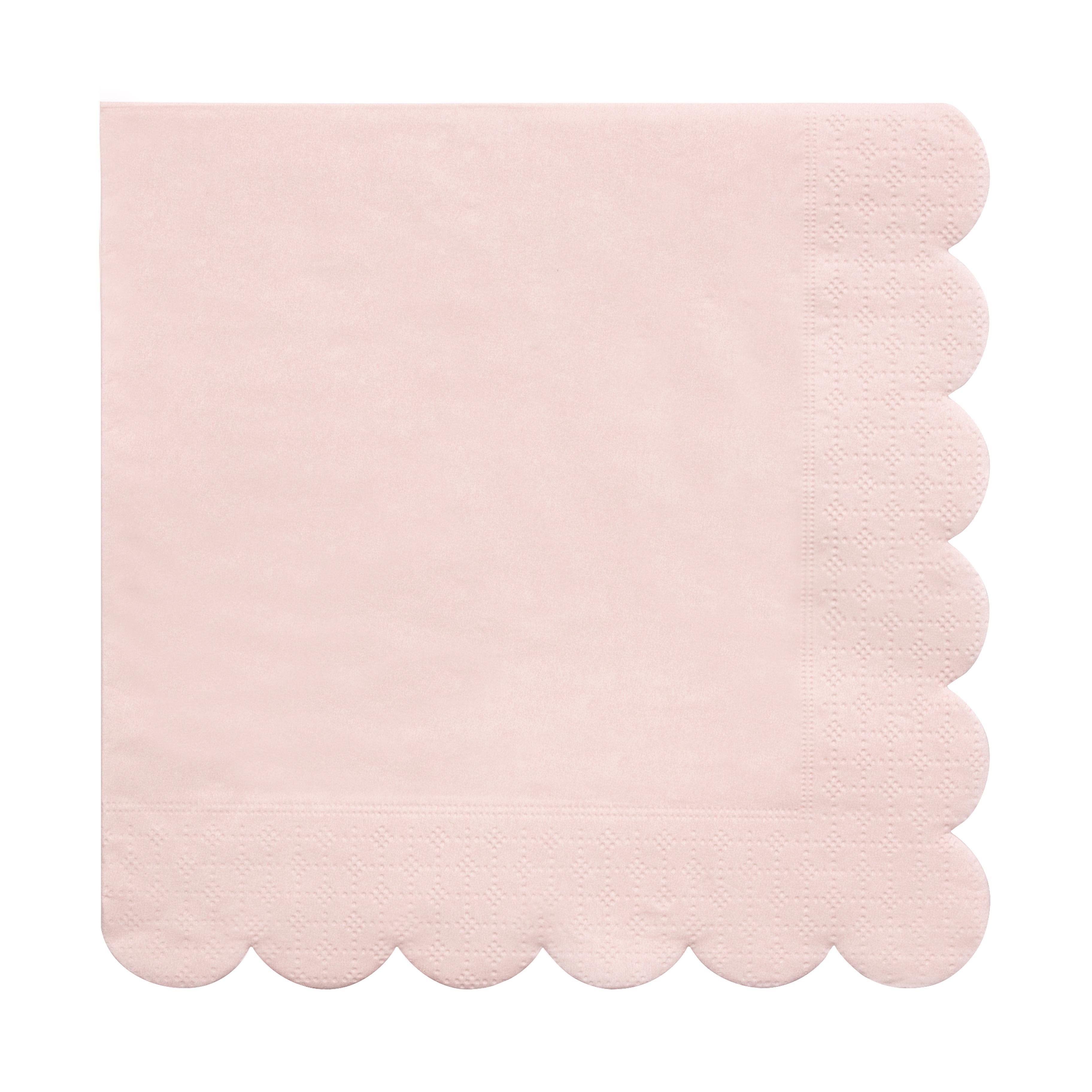 Meri Meri - Dusky Peçete - L - Pembe - 20 Adet