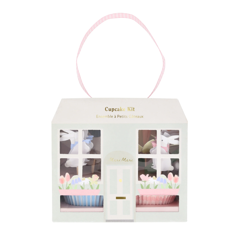 Meri Meri - Easter Cottage Cupcake Kiti - 24 Adet