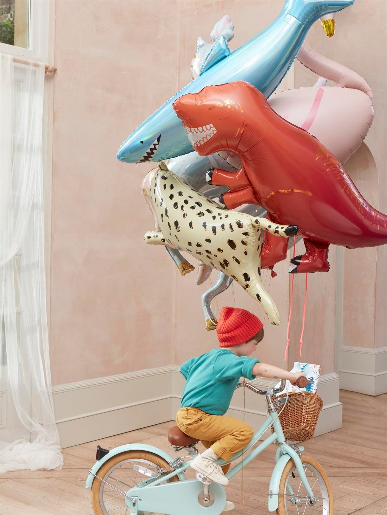 Meri Meri - Flamingo Foil Balloon - Flamingo Folyo Balon