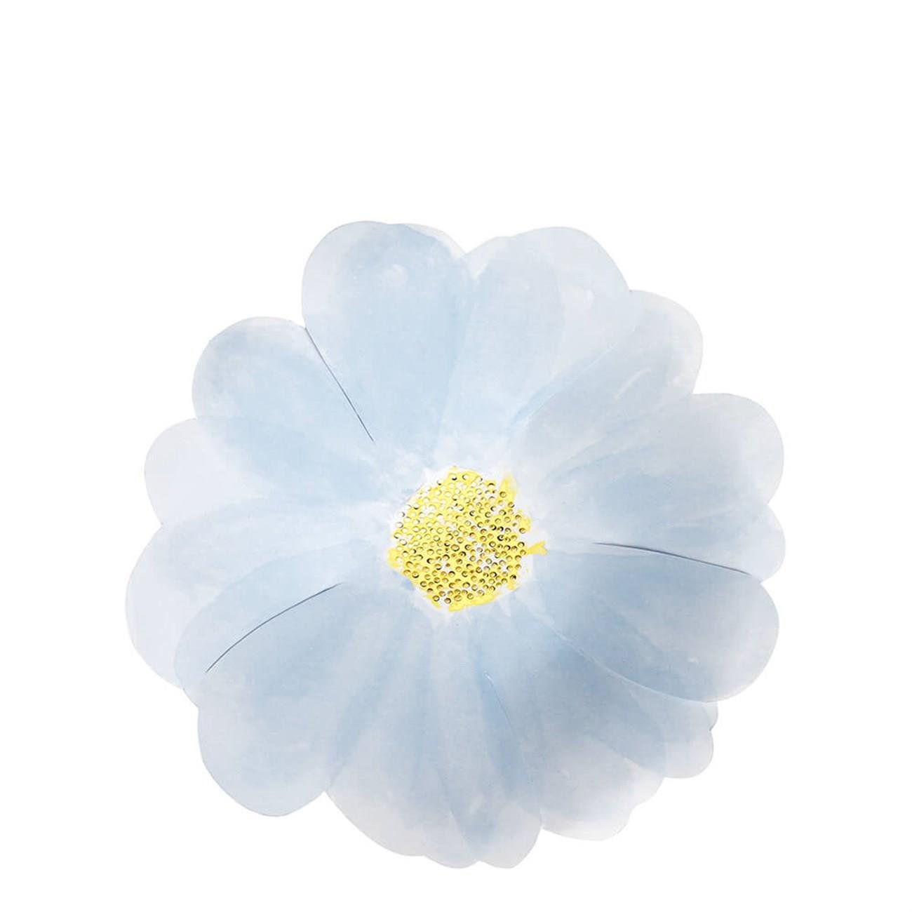 Meri Meri - Flower Garden Plates - Çiçek Bahçesi Tabaklar - S - 8'li