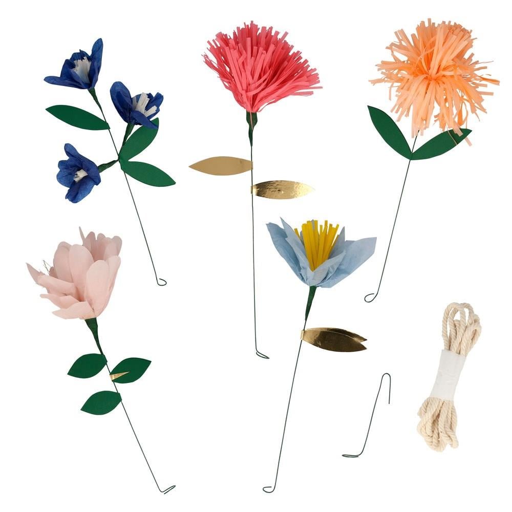 Meri Meri - Flower Wall - Çiçek Duvarı Asılan Süs