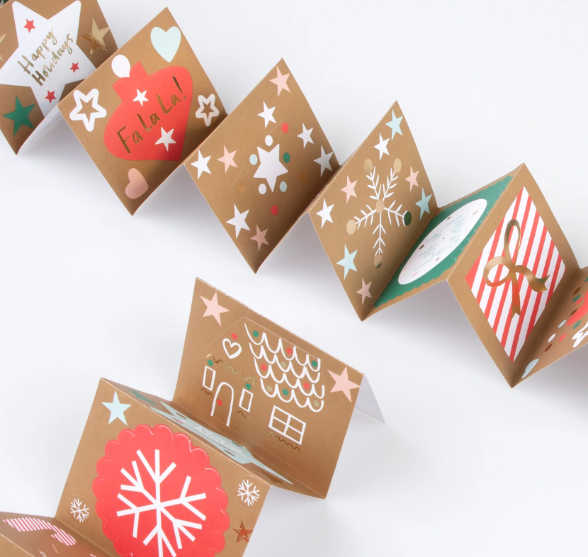 Meri Meri - Gingerbread Sticker Seti - 50 Yaprak