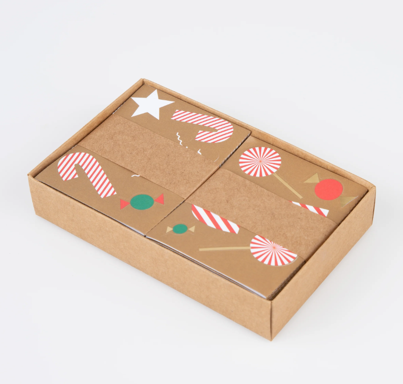 Meri Meri - Gingerbread Sticker Seti - 50 Yaprak