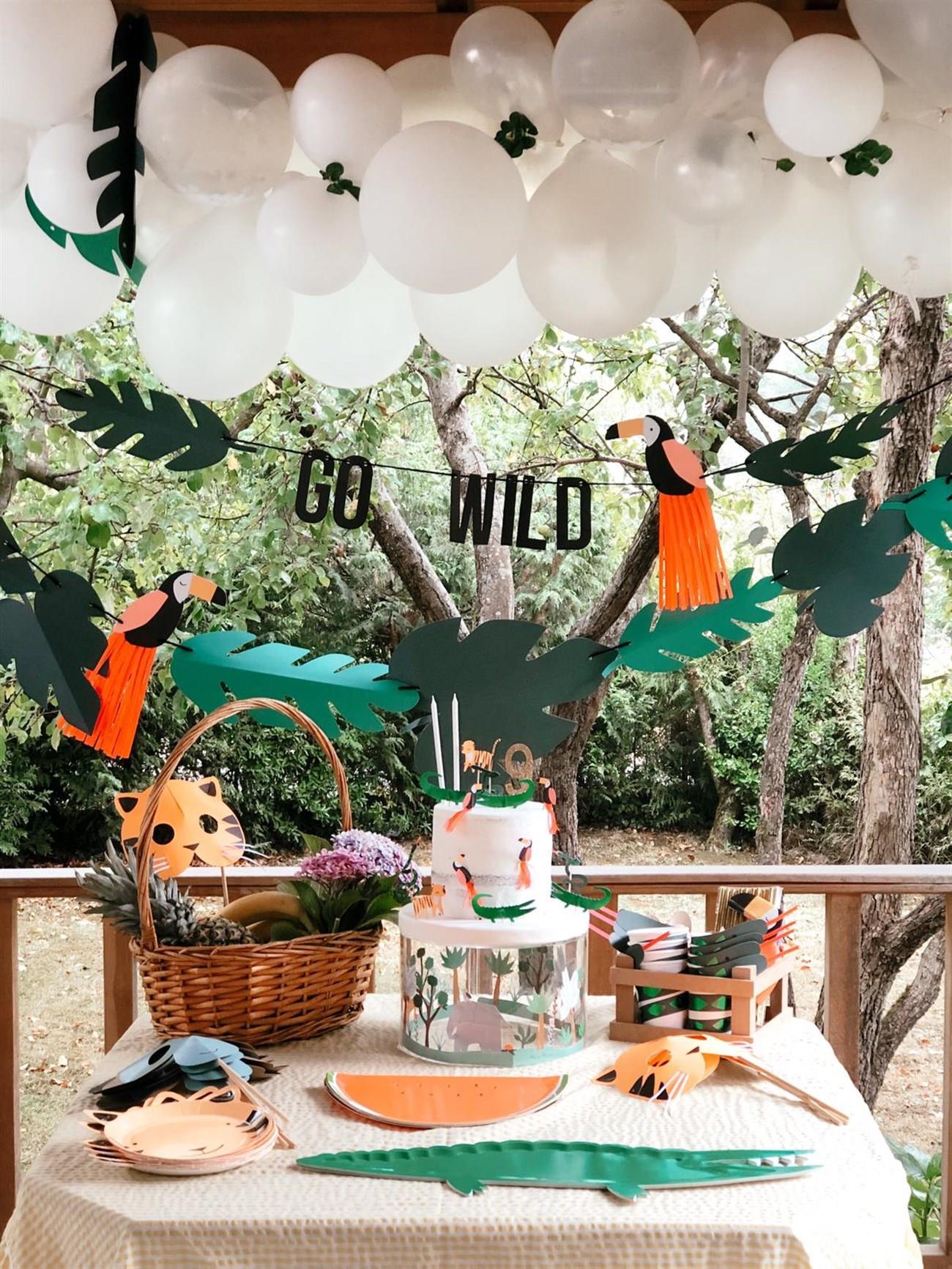 Meri Meri - Go Wild Garland - Vahşi Doğa Asılan Süs