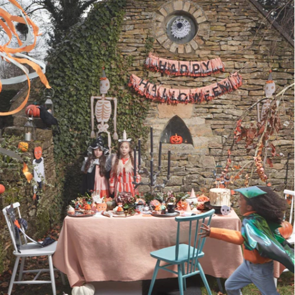 Meri Meri - Halloween Fringe Garland - Halloween Püsküllü Asılan Süs