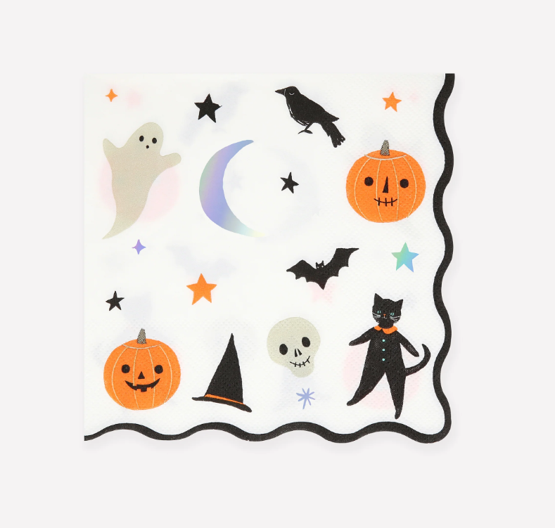 Meri Meri - Halloween Peçeteler - L - 16 Adet