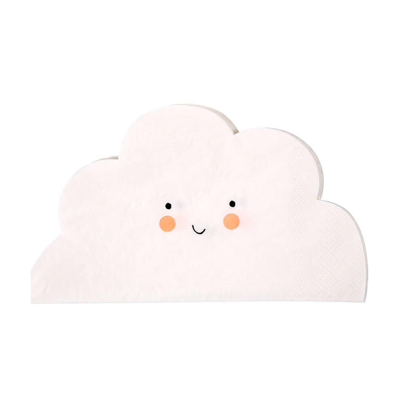 Meri Meri - Happy Cloud Napkins - Bulut Peçete