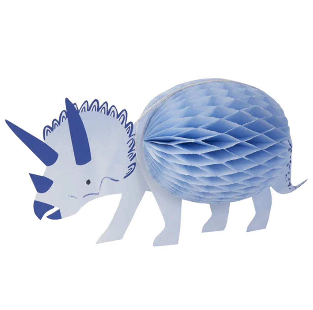 Meri Meri - Honeycomb Dinosaur Decorations - Petek Dinozor Dekorlar - 3lü