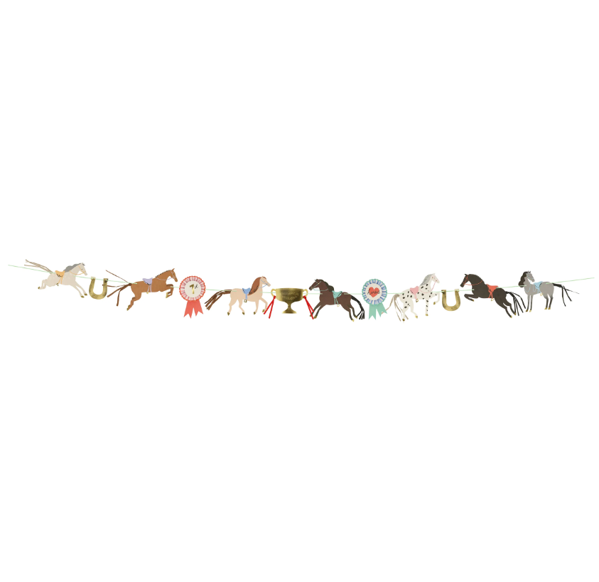 Meri Meri - Horse Garland - Atlar Asılan Süs