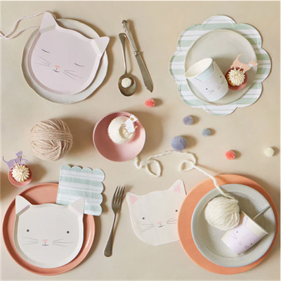 Meri Meri - Kedi Peçeteler - Cat Napkins - 16'lı