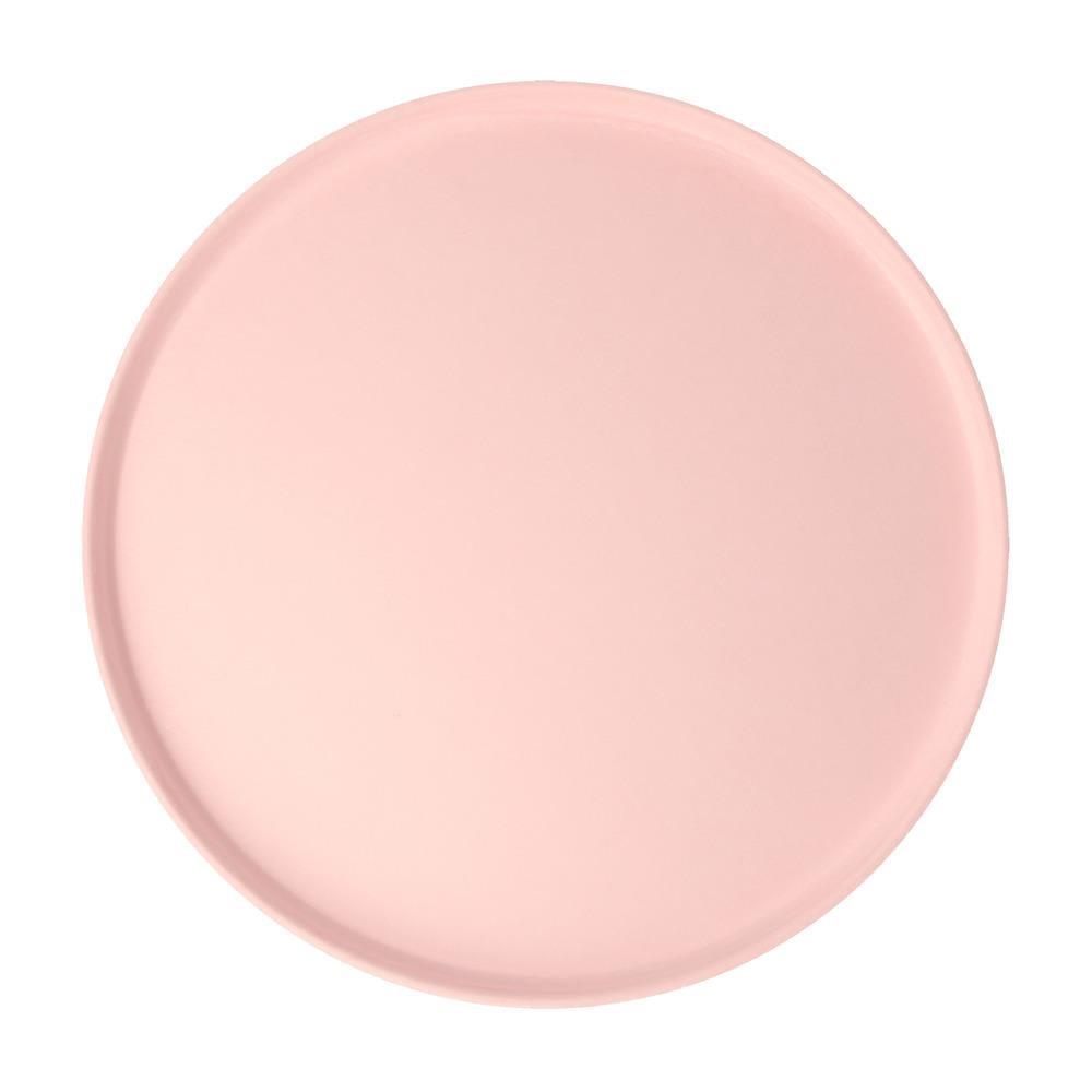 Meri Meri - Large Round Eco Plates - Bright Mix - Parlak Karışık Renk Doğal Bambu Karışım Tabaklar (L) (x8)