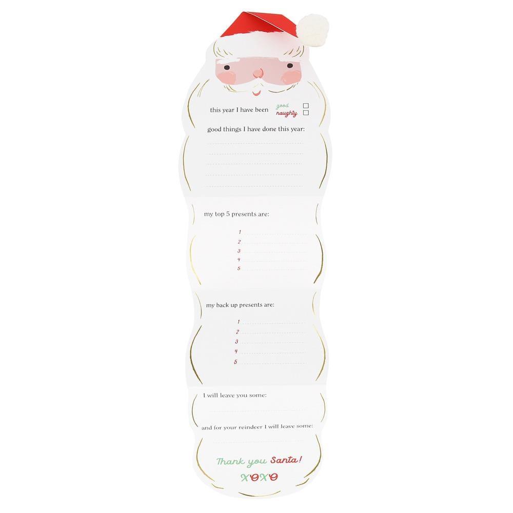 Meri Meri - Letter to Santa - Noel Babaya Mektup