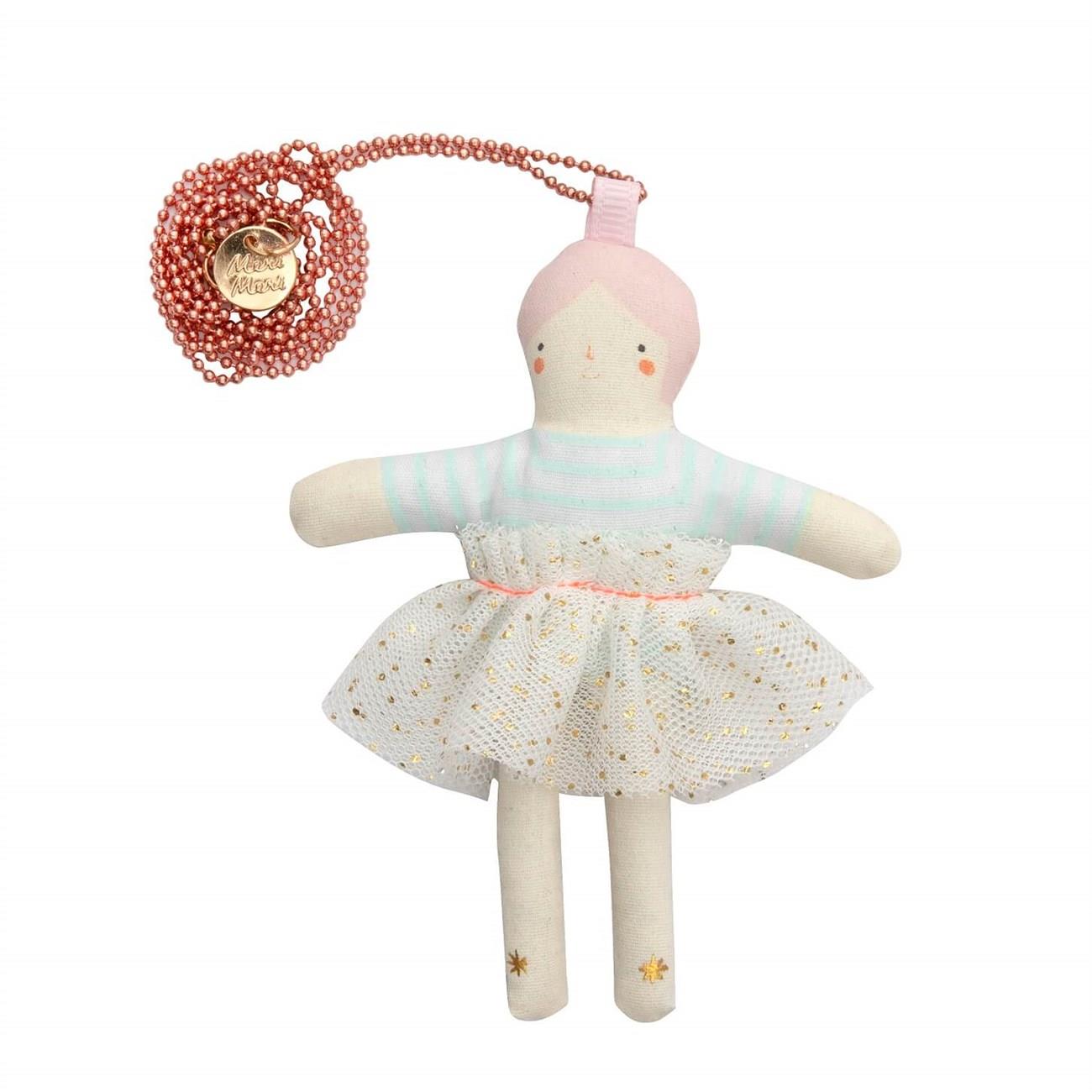 Meri Meri - Matilda Doll Necklace - Matilda Bebek Kolye