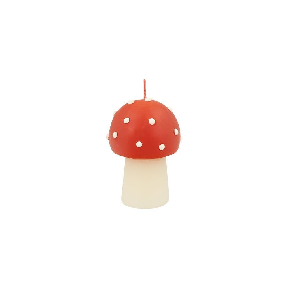 Meri Meri - Mini Mantar Mumlar - 6 Adet