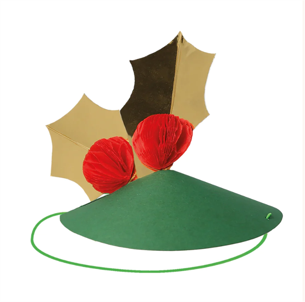 Meri Meri - Mixed Christmas Party Hats - Yeni Yıl Şapkaları (6'lı)