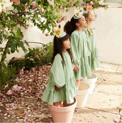 Meri Meri - Paper Flower Hats - Çiçekli Şapkalar - 6'lı