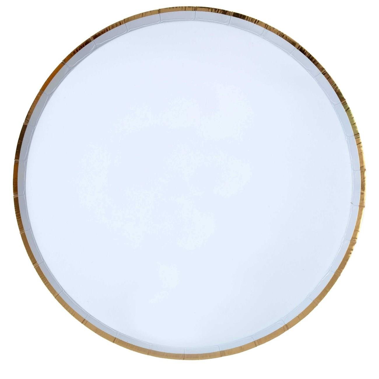 Meri Meri - Party Palette Plates - Parti Paleti Tabaklar - L - 8'li